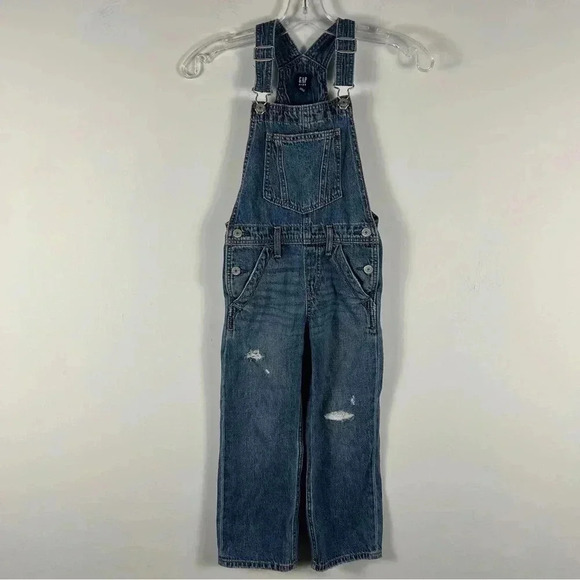 💕Gap children denim  overall S - Picture 1 of 9